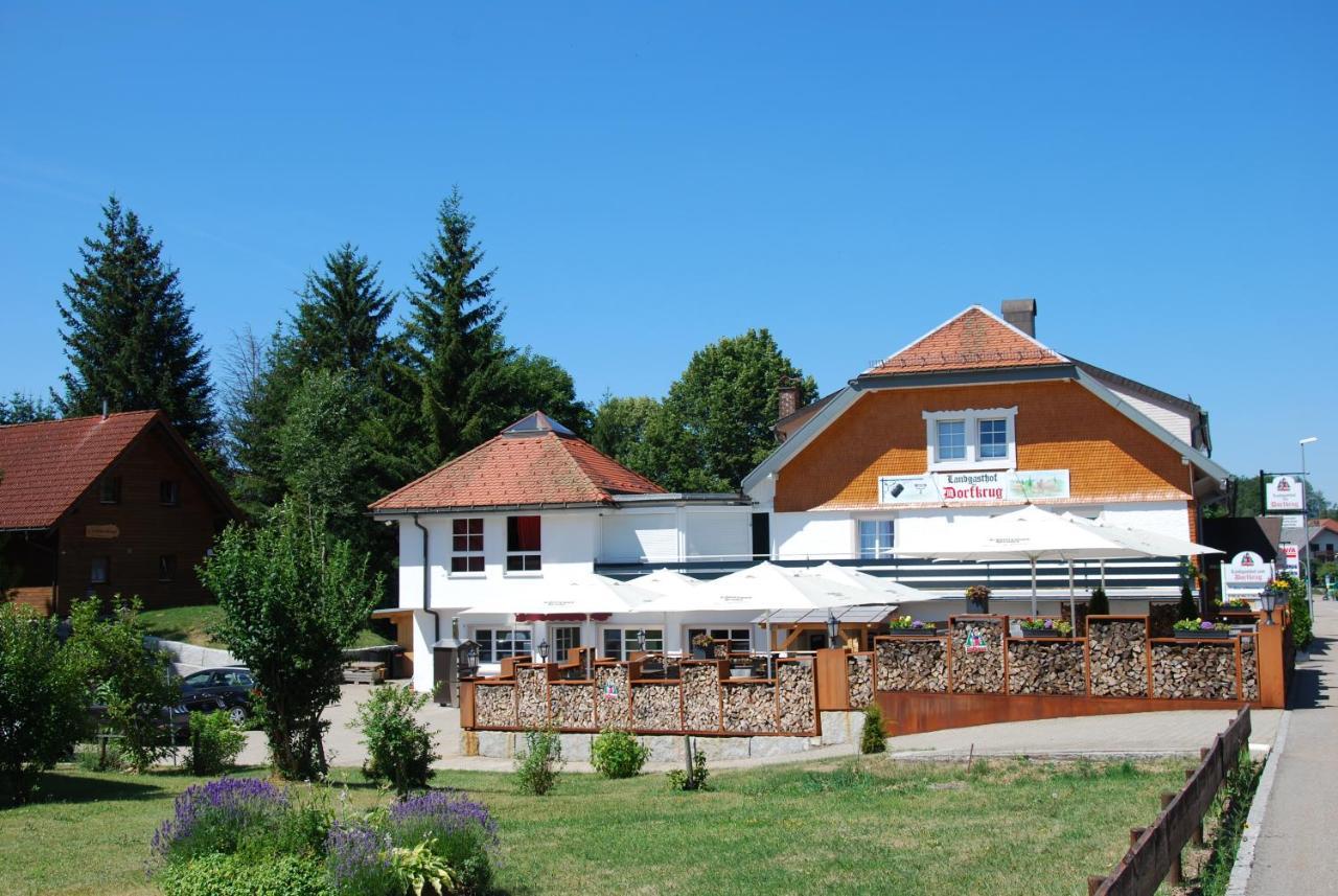 Landgasthof Zum Dorfkrug Otel Häusern Dış mekan fotoğraf