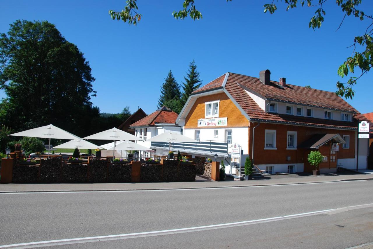 Landgasthof Zum Dorfkrug Otel Häusern Dış mekan fotoğraf