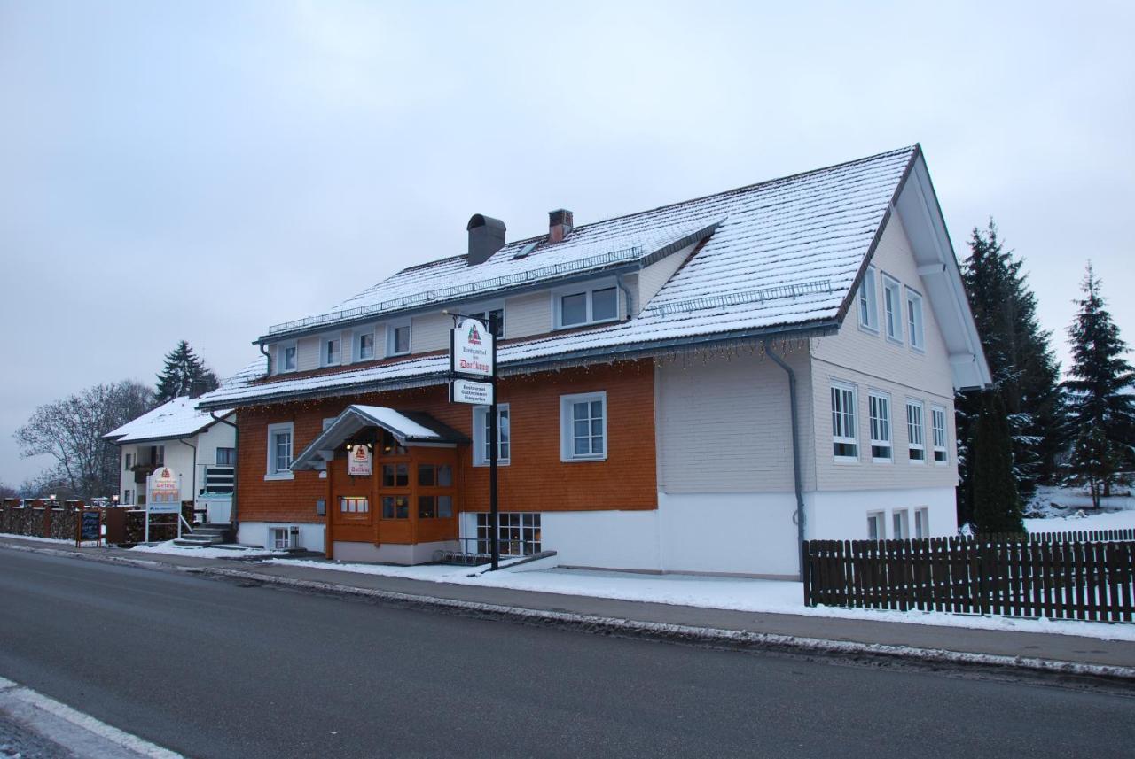 Landgasthof Zum Dorfkrug Otel Häusern Dış mekan fotoğraf