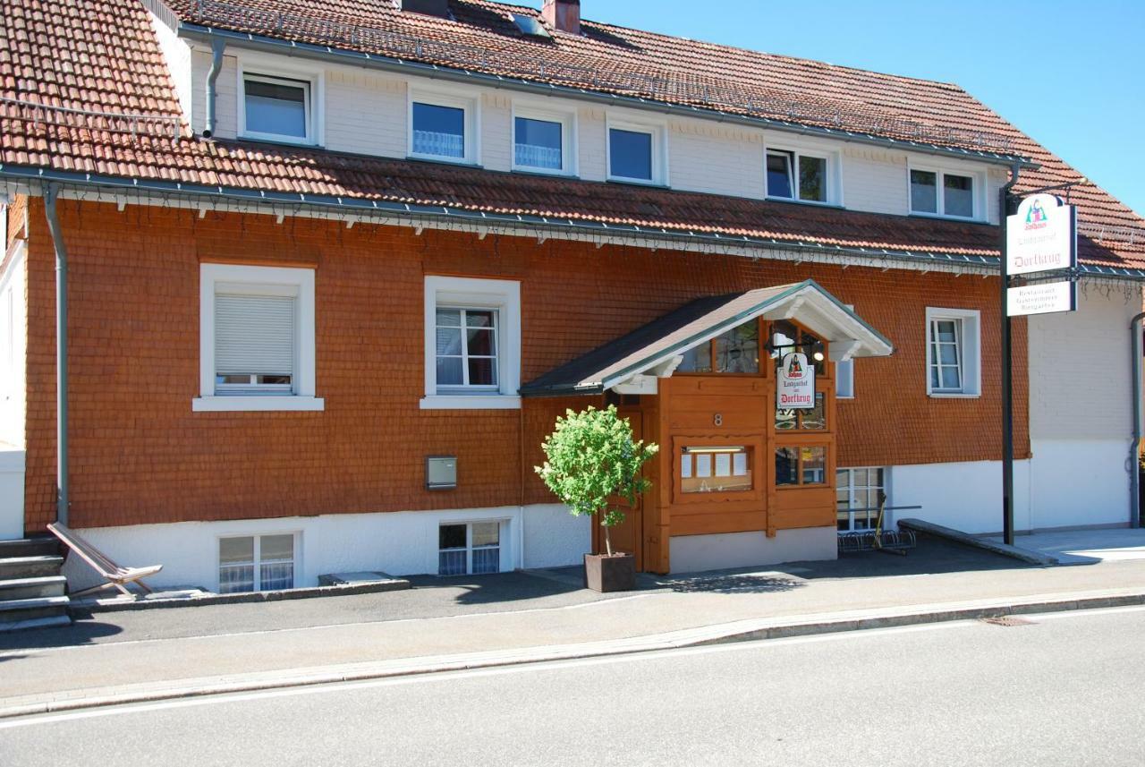 Landgasthof Zum Dorfkrug Otel Häusern Dış mekan fotoğraf