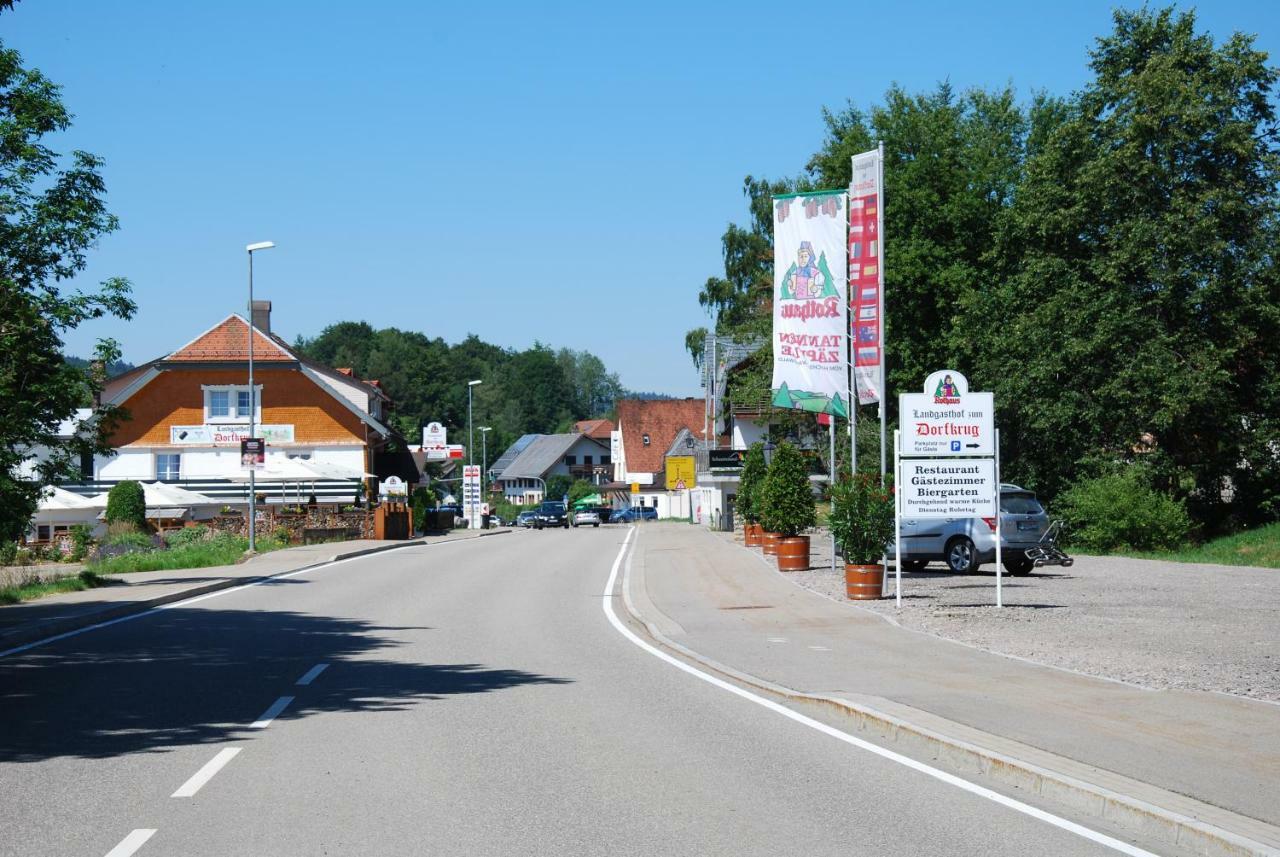 Landgasthof Zum Dorfkrug Otel Häusern Dış mekan fotoğraf